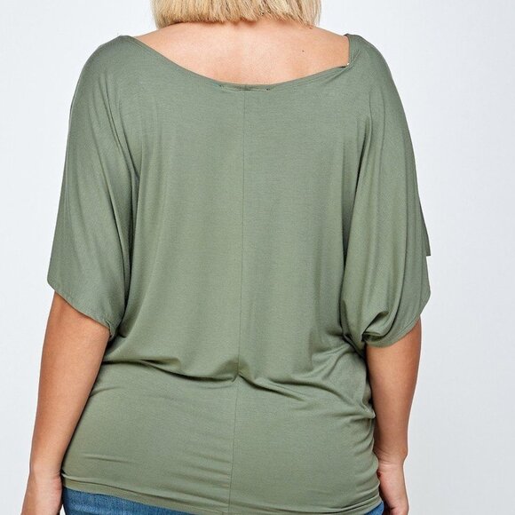 Solid Knit Top, With A Flowy Silhouette - Picture 4 of 4
